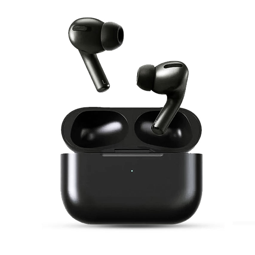 سماعات AirPods Pro 2 سوداء اللون مع خاصية إلغاء الضوضاء النشط