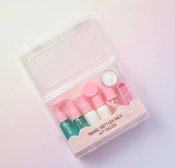 مجموعة زجاجات السفر من مينغيان