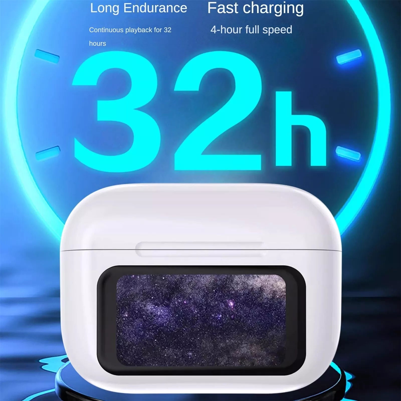 سماعات AirPods بشاشة لمس